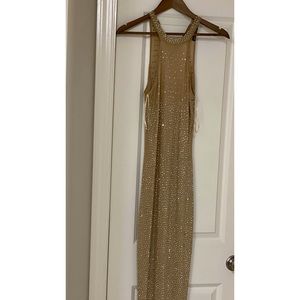 Glo Up Rhinestone Dress